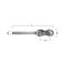 Solid Carbide Burr – Radius Cylinder, Ball Nose, Without End Cut